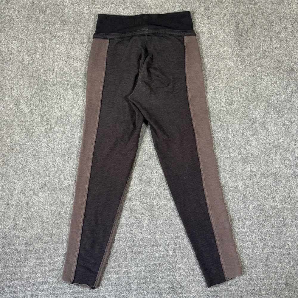 Free People Movement Pants Women Small Two Toned Ankle Pants Comfy Soft Brown